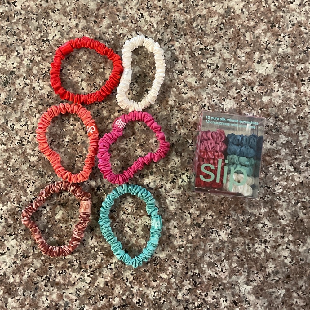 Slip Skinny Minnie Scrunchies 12 pack Slip Skinny Scrunchies 6 piece set